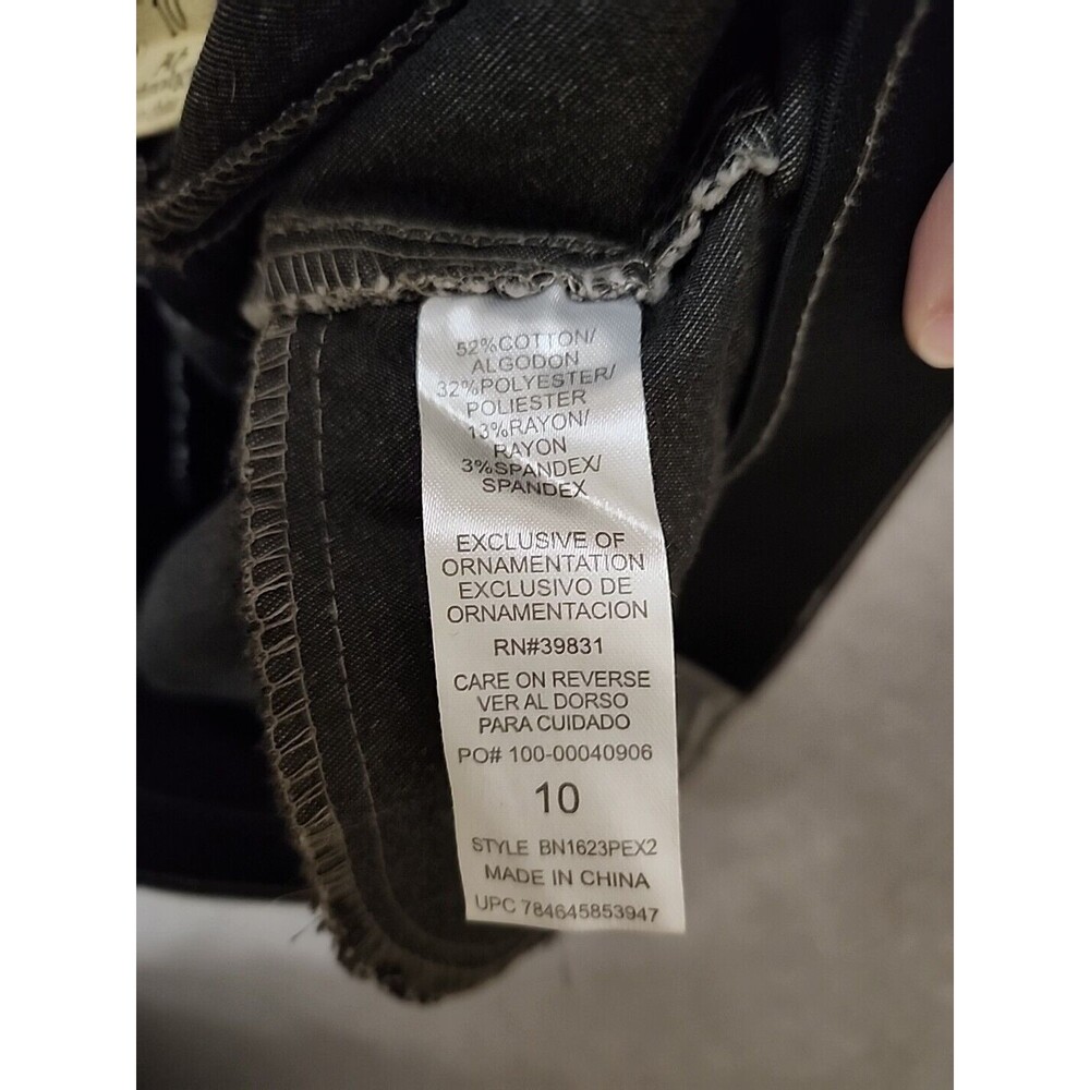 Democracy Ab Technology Slim Pants Womens 10 Brown Stretch Slimming NWOT - Picture 7 of 8